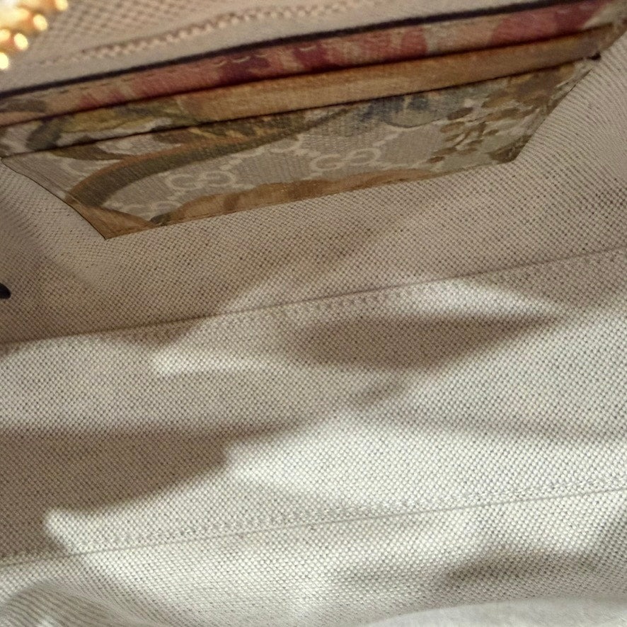 Gucci Supreme Ophidia Water Flora Bowler Bag, Mini