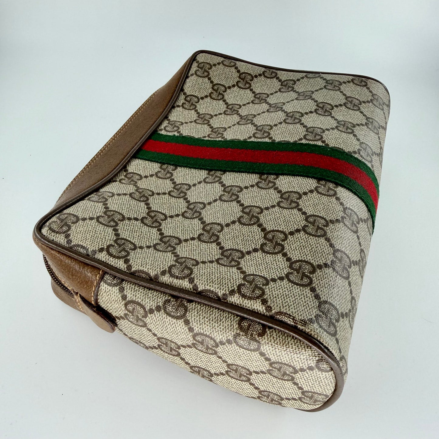 Gucci GG Monogram with Sherry line Clutch