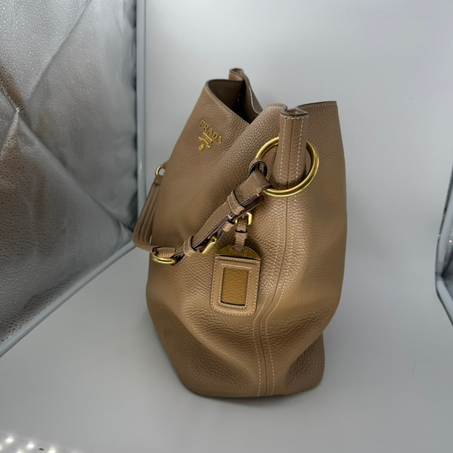 Prada Vitello Daino Shoulder Bag