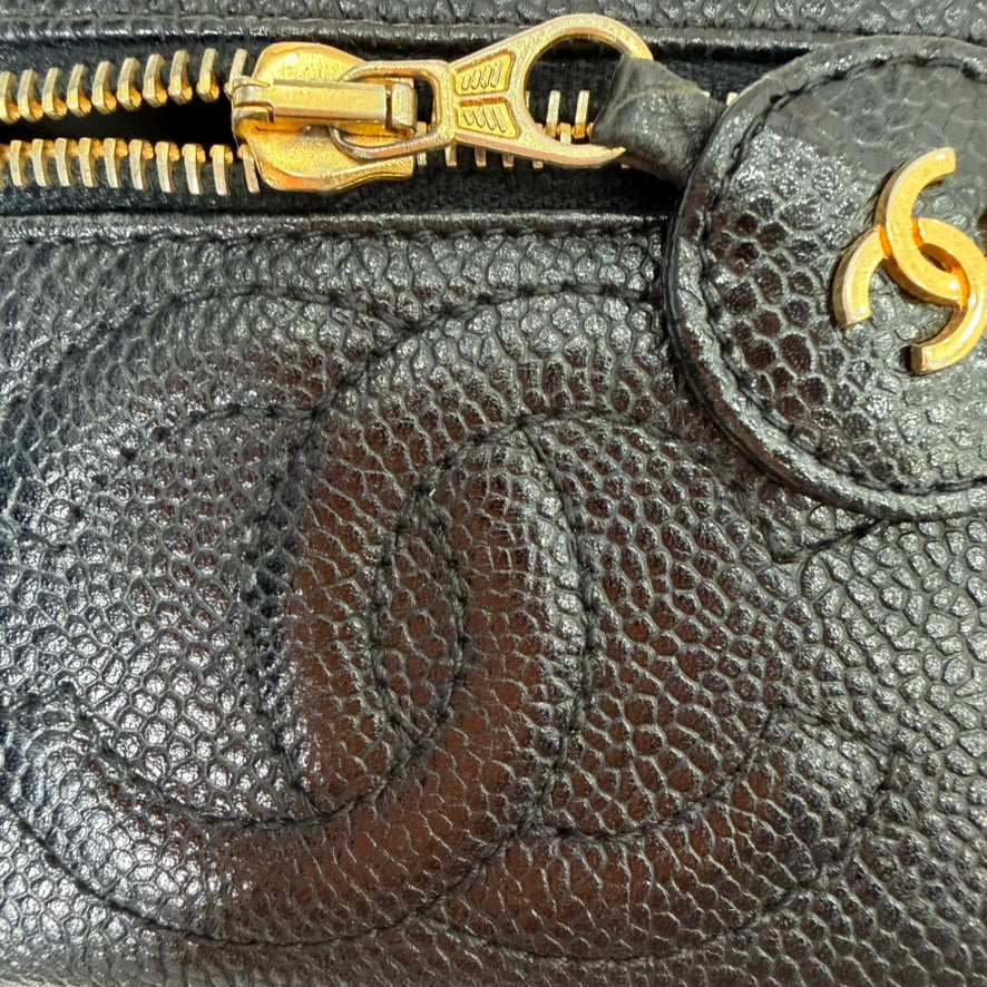 Chanel Black Caviar Vanity