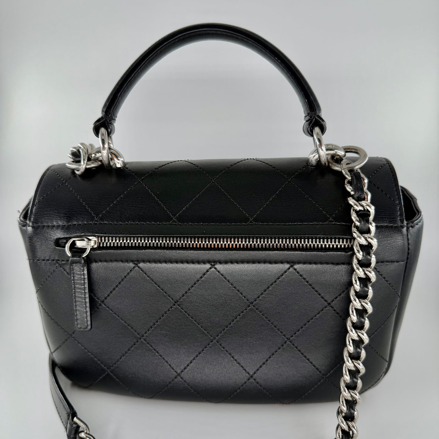 Chanel Black Calfskin Ring My Bag