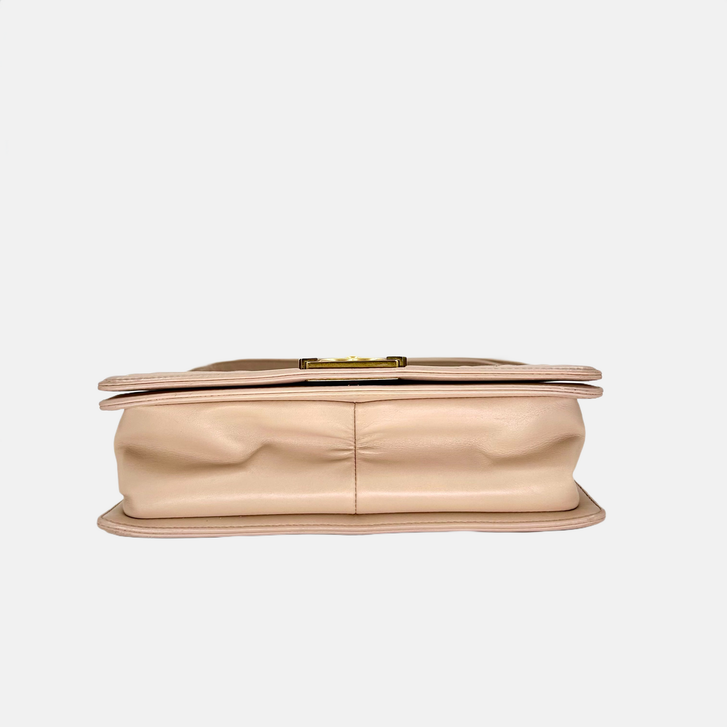 Chanel Pink Chevron Caviar/Calfskin Medium Boy Flap Bag