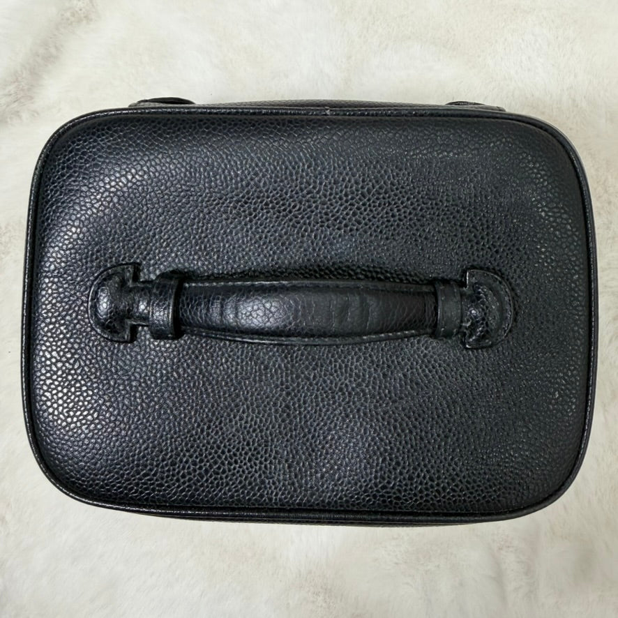 Chanel Black Caviar Vanity