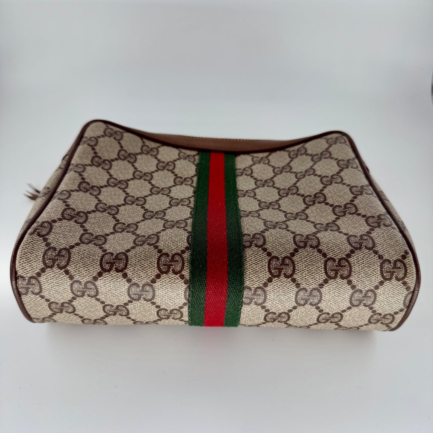 Gucci GG Monogram with Sherry line Clutch