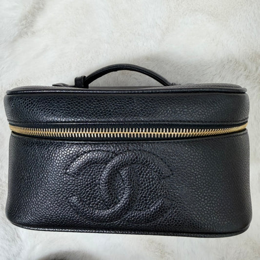 Chanel Black Caviar Vanity