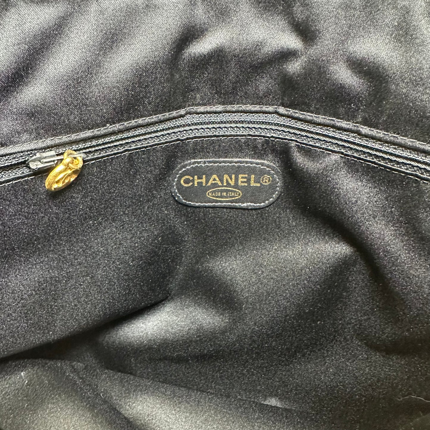 Chanel Red Lambskin Matelasse Messenger