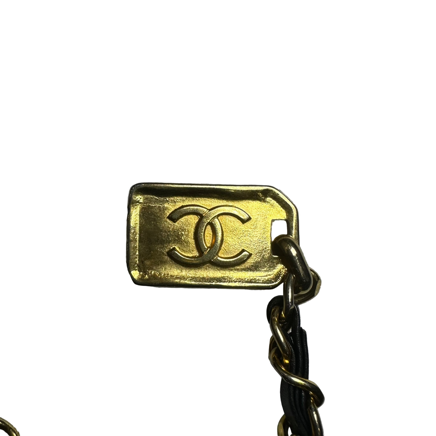 CHANEL Black lambskin Matelassé Medium Tote/Shoulder Bag