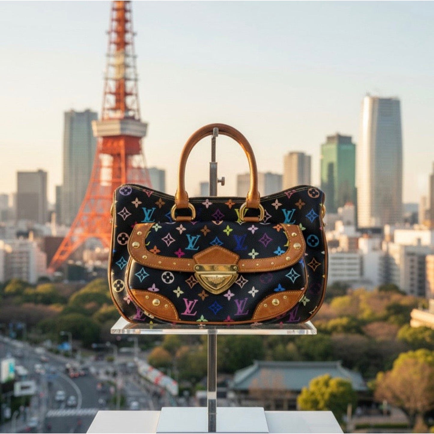 Louis Vuitton Murakami Rita Shoulder Bag