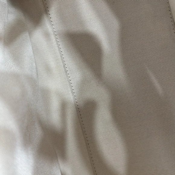 Chanel Cream Calfskin Chevron Boston Bowler Bag