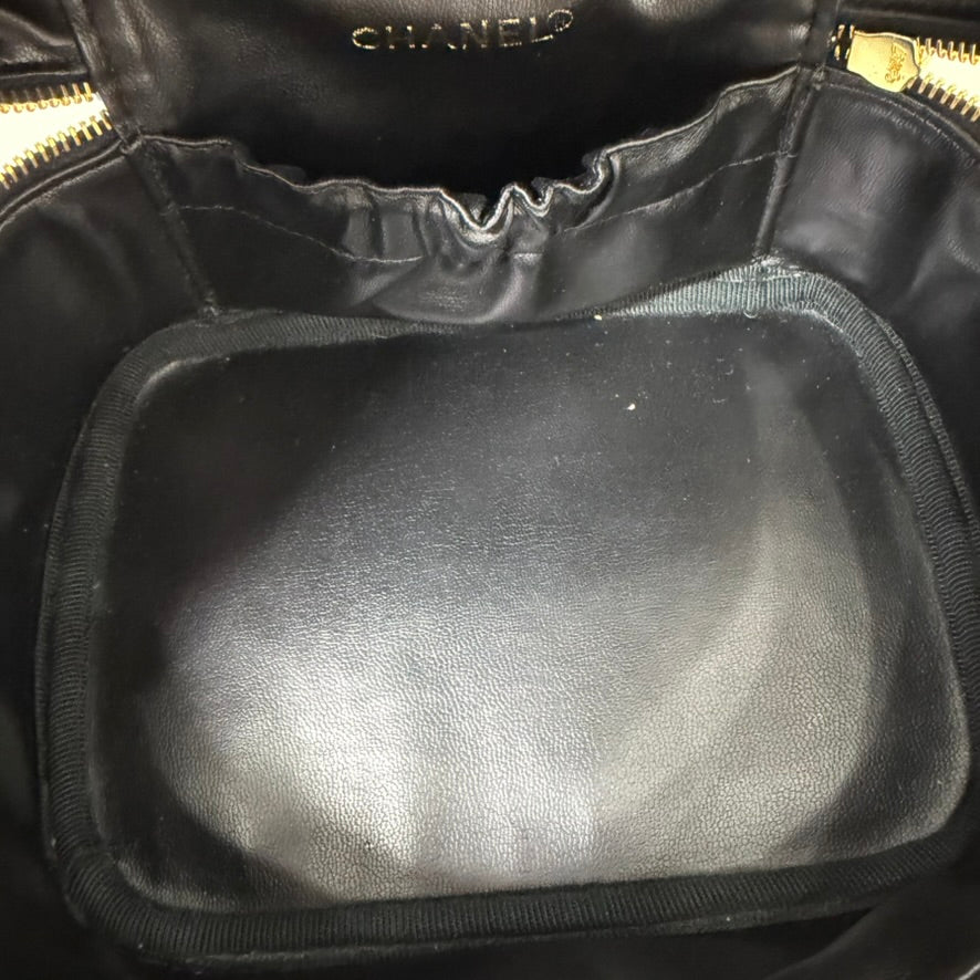 Chanel Black Caviar Vanity