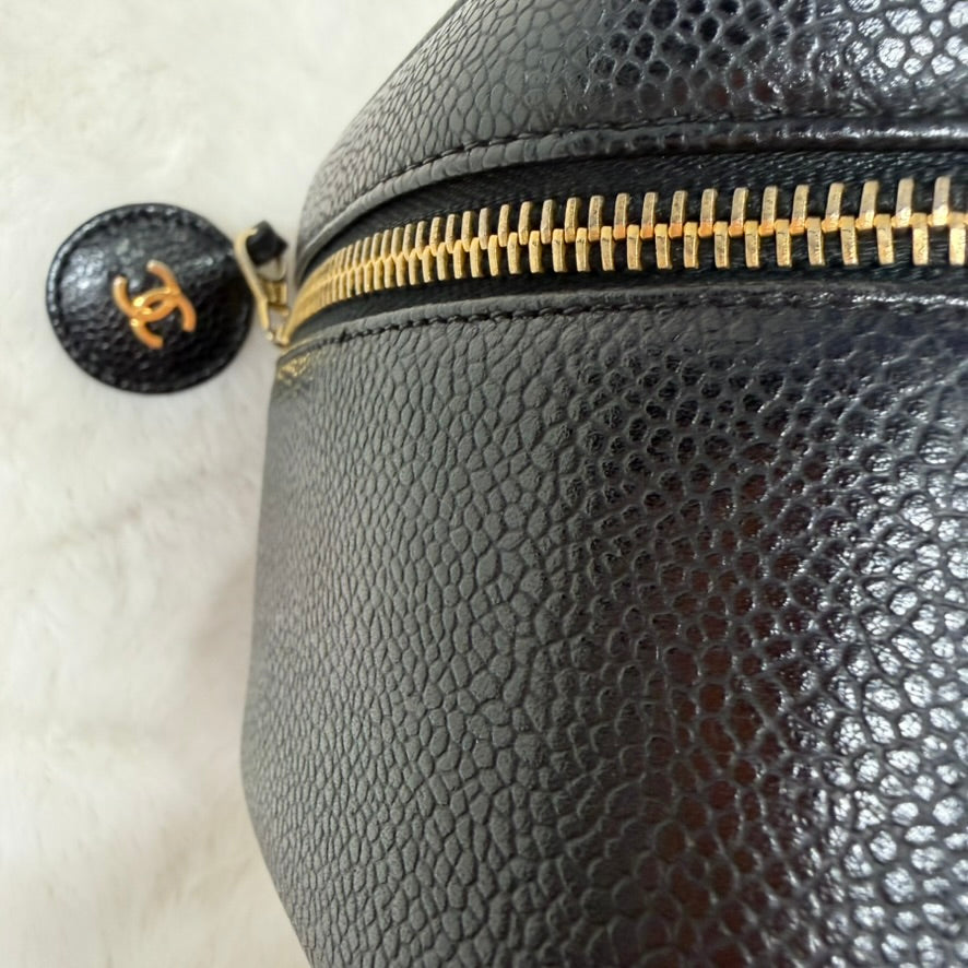 Chanel Black Caviar Vanity