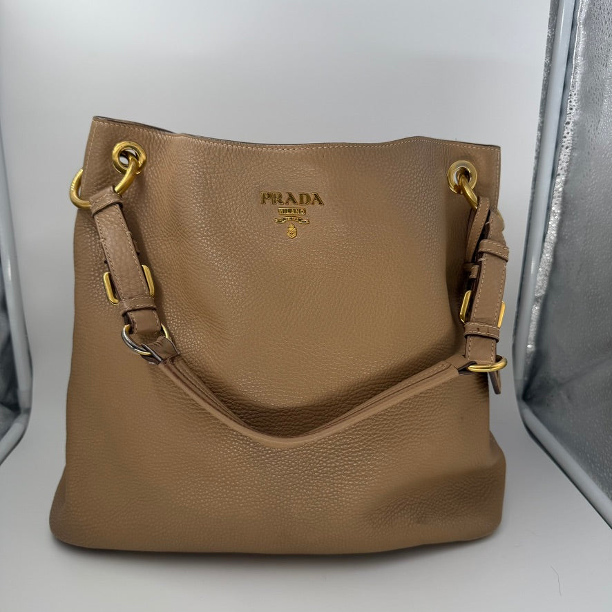 Prada Vitello Daino Shoulder Bag