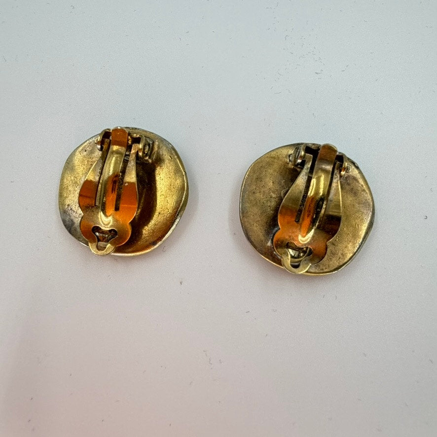 Chanel Gold CoCo Mark Earrings
