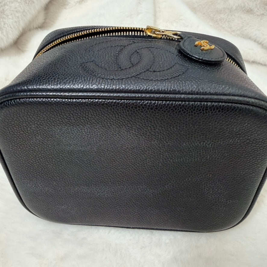Chanel Black Caviar Vanity