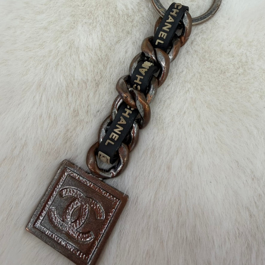 Chanel Vintage CoCo Mark Keychain/Bag Charm
