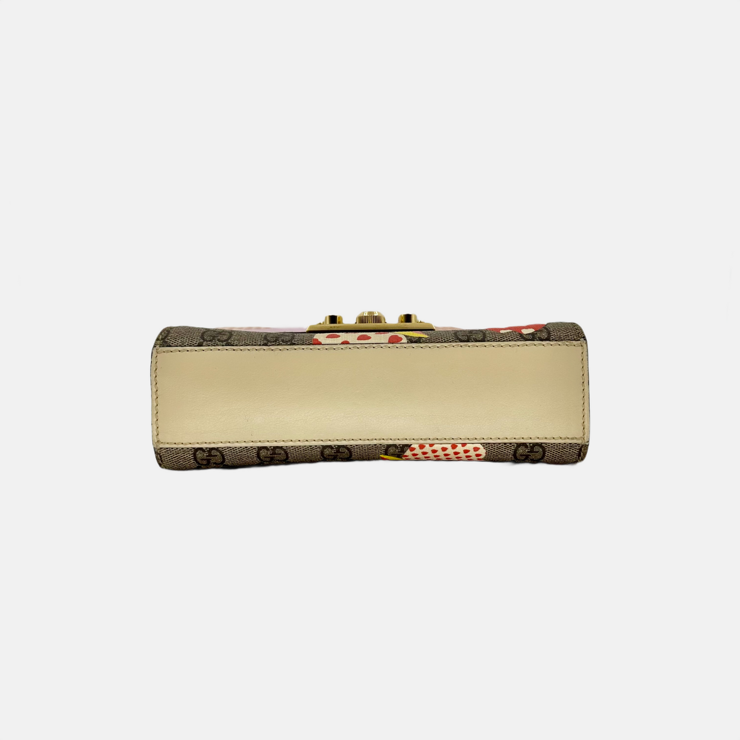 Gucci GG Supreme Monogram Les Pommes Small Padlock shoulder bag