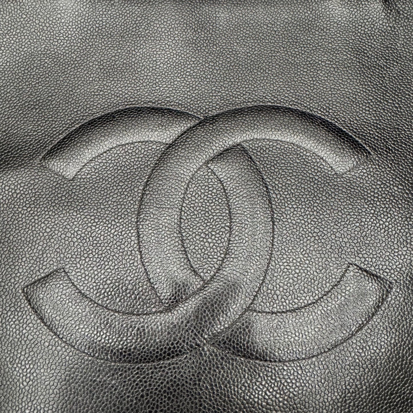 Chanel Black Caviar Tote/Shoulder Bag