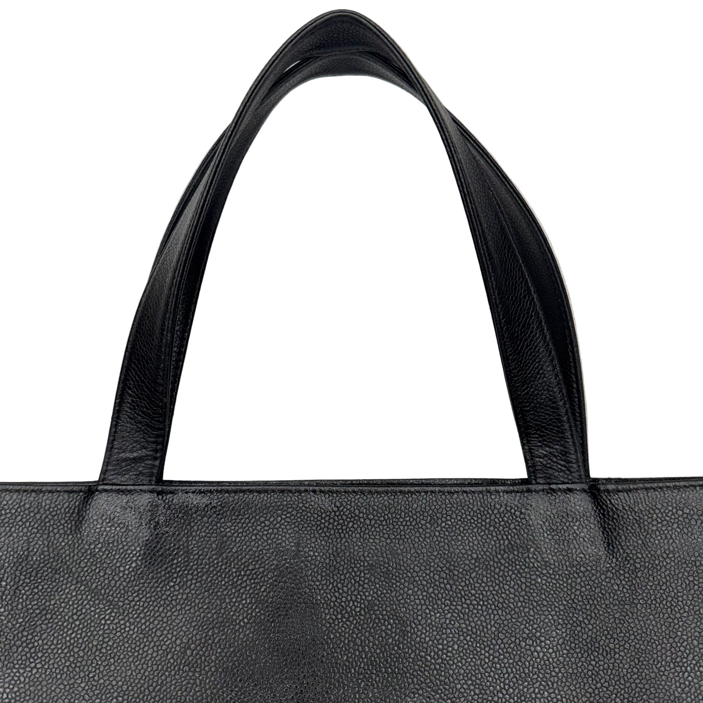Chanel Black Caviar Tote/Shoulder Bag